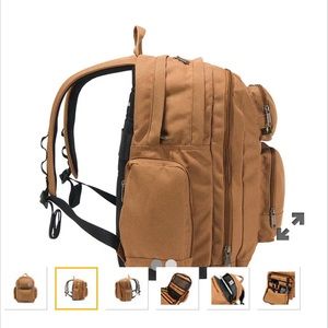 Carhartt 35L Triple-Compartment Backpack in Grey